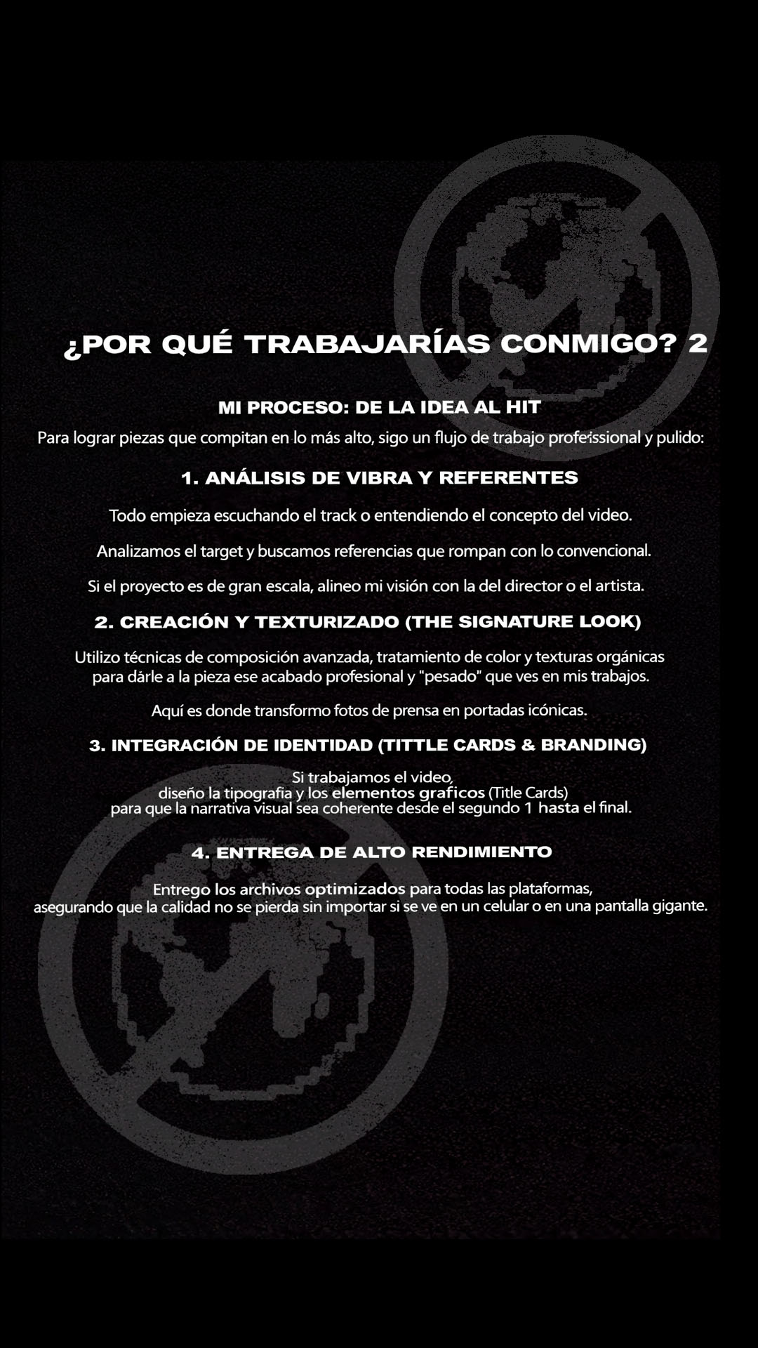 Portada del portfolio en celular